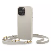 Премиальный чехол бампер Cyrill Classic Charm MagSafe для iPhone 15 Pro Max Cream (Кремовый) ACS06637