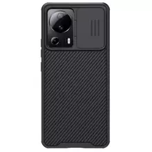 Противоударный чехол бампер Nillkin CamShield Pro (шторка на камеру) для Xiaomi 13 Lite / Civi 2 Black  (Черный)