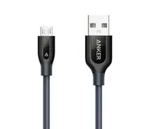Кабель Anker Powerline+ USB-C to USB-A 3.0 - 0.9м V3 Gray (Сірий) A8168HA1