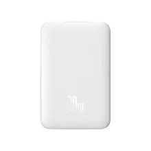 Универсальная батарея Baseus Magnetic Mini Wireless Fast Charge Power Bank 10000mAh 20W White (Белый) PPCXM10