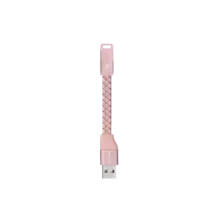 Кабель для зарядки Momax Elite-Link Pro Lightning Cable (11cm) Rose Gold (Розовое золото) DL1
