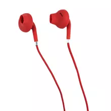Оригинальные наушники USAMS EP-14 HiFi In-ear Earphone Red (Красный)