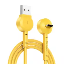 Високошвидкісний кабель для заряджання та передачі даних Baseus Maruko Video Cable для планшетів та смартфонів Yellow (Жовтий)