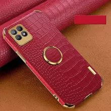 Чохол бампер для Huawei Honor X8a Anomaly X-Case (з кільцем-тримачем) Red (Червоний) 