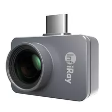 Инфракрасная тепловизорная камера INFIRAY P2 Pro с USB соединением Grey (Серый)