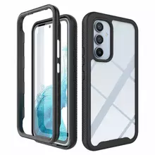 Противоударный чехол бампер для Samsung Galaxy A35 Anomaly Hybrid 360 Black (Черный) 