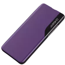Интерактивная чехол книжка для Xiaomi Poco X6 Pro Anomaly Smart View Flip Purple (Пурпурный) 
