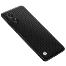 Чехол бампер для Oppo A78 4G Anomaly Color Fit Matte Black (Матовый Черный) 