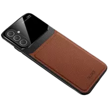 Чехол бампер для Samsung Galaxy S24 Ultra Anomaly Plexiglass Brown (Коричневый) 