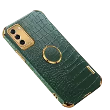 Чехол бампер для Samsung Galaxy A15 Anomaly X-Case (с кольцом-держателем) Green (Зеленый) 