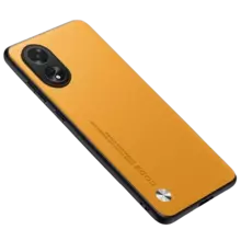 Чехол бампер для Oppo A58 4G Anomaly Color Fit Yellow (Желтый) 