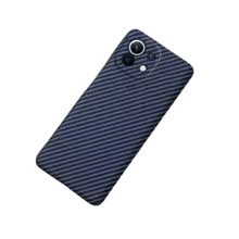 Ультратонкий чехол бампер для Nokia C32 Anomaly PC Carbon Blue (Синий) 