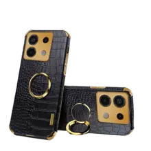 Чехол бампер для Nokia C32 Anomaly X-Case (с кольцом-держателем) Black (Черный) 