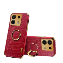 Чехол бампер для Nokia C32 Anomaly X-Case (с кольцом-держателем) Red (Красный) 