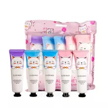 Набор кремов для рук с цветочными экстрактами Luofmiss Moisturize Hand Cream (5 шт.) 30 мл