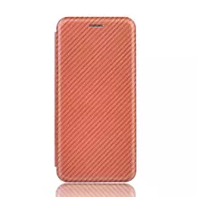 Чохол книжка для Motorola Moto G24 Power Anomaly Carbon Book Brown (Коричневий)