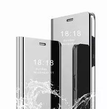 Інтерактивна чохол книжка для Sony Xperia 10 VI Anomaly Clear View Silver (Сріблястий)