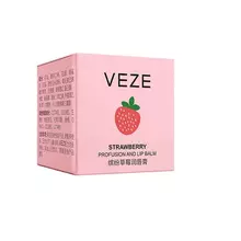 Бальзам для губ на основе клубники Veze Lip Balm Бальзам для губ на основе клубники Veze Lip Balm