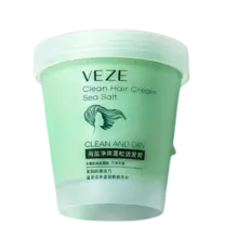 Скраб для кожи головы и волос Veze Clean Hair Cream Sea Salt с морской солью, 250 г Скраб для кожи головы и волос Veze Clean Hair Cream Sea Salt с морской солью, 250 г