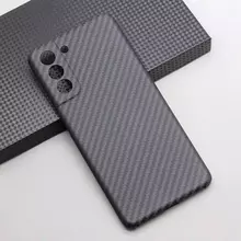 Премиальный чехол бампер для Xiaomi Redmi Note 12 Pro 5G Anomaly Carbon Plaid (Закрытый модуль камеры) Black (Черный) 