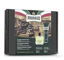 Подарунковий набір Proraso Classic Shaving Duo Green Line Cream and Lotion Подарунковий набір Proraso Classic Shaving Duo Green Line Cream and Lotion