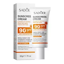 Солнцезащитный крем с SPF 90+ PA++++ SADOER Whole Body Sunscreen Cream, 50 г