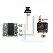 Плата захвата и трекинга цели для FPV дрона Плата захвата и трекинга цели для FPV дрона