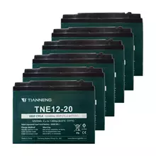 Тяговий акумулятор 12V 20Ah свинцево-кислотний TIANNENG TNE12-20 (6 шт.)