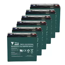 Тяговый аккумулятор 12V 23Ah свинцово-кислотный TIANNENG TNE12-23 (6 шт.) Тяговый аккумулятор 12V 23Ah свинцово-кислотный TIANNENG TNE12-23 (6 шт.)