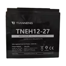 Тяговий акумулятор 12V 27Ah свинцево-кислотний TIANNENG TNEH12-27 (1 шт.)