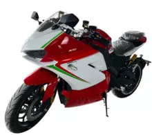 Електромотоцикл 12500W Anomaly Energy Panigal V3 PRO 72V 120Ah Li-ion NMC батарея White-Red (Біло-Червоний)