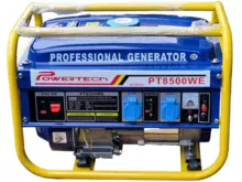 Бензиновый Генератор Powertech PT8500WE однофазный 2,5 3 кВт Бензиновый Генератор Powertech PT8500WE однофазный 2,5 3 кВт