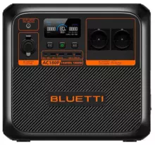 Портативна електростанція Bluetti AC180P 1440Wh 400000mAh 1800W Black (Чорний)