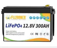 Акумулятор FlyPower LiFePO4 12V/300Ah, 3840 Вт/г