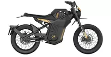 Електромотоцикл 3000W PXID P7 72V 40Ah батарея (Black-Gold/Чорно-золотий)