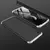 Противоударный чехол бампер для Xiaomi Redmi 9A GKK Dual Armor Black / Silver (Черный / Серебристый) 
