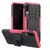 Противоударный чехол бампер для Realme C3 Nevellya Case (встроенная подставка) Pink (Розовый) 