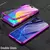 Чехол бампер для Xiaomi Mi Note 10 Anomaly Magnetic 360 With Glass Purple (Фиолетовый)