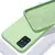 Чехол бампер для Samsung Galaxy S20 FE Anomaly Silicone (с микрофиброй) Light Green (Светло Зеленый) 