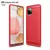 Чехол бампер для Samsung Galaxy A42 iPaky Carbon Fiber Red (Красный) 