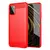 Чехол бампер для Xiaomi Poco M3 iPaky Carbon Fiber Red (Красный) 