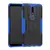 Противоударный чехол бампер для Nokia 3.1 Plus Nevellya Case (встроенная подставка) Blue (Синий) 