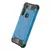 Противоударный чехол бампер для Motorola One Macro Anomaly Rugged Hybrid Blue (Синий) 