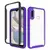 Чехол бампер для OnePlus 9 Anomaly Hybrid 360 Purple/Black (Фиолетовый/Черный)