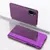 Чехол книжка для Xiaomi Redmi Note 10 5G Anomaly Clear View Lilac Purple (Пурпурный)