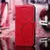 Чехол книжка для Xiaomi Mi 11i Anomaly K'try Premium Red (Красный) 