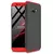Противоударный чехол бампер для Samsung Galaxy J4 Plus GKK Dual Armor Black / Red (Черный / Красный) 