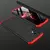 Противоударный чехол бампер для Samsung Galaxy A52 / Samsung Galaxy A52s GKK Dual Armor Black / Red (Черный / Красный) 