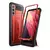 Противоударный чехол бампер для Samsung Galaxy S21 Plus Supcase Unicorn Beetle PRO Metallic Red (Металлический Красный) 843439135963