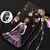 Чехол бампер для Xiaomi Redmi 5 Anomaly Barbi Sakura Boom Black Girl in Purple Dress (Черный Девушка в Фиолетовом)